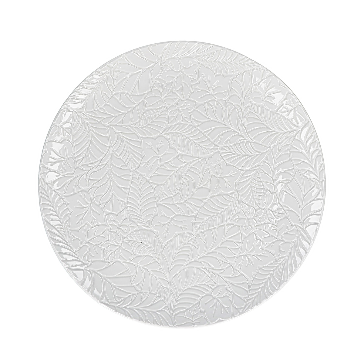 Taca okrągła do serwowania Bosco - Biały, 34 cm