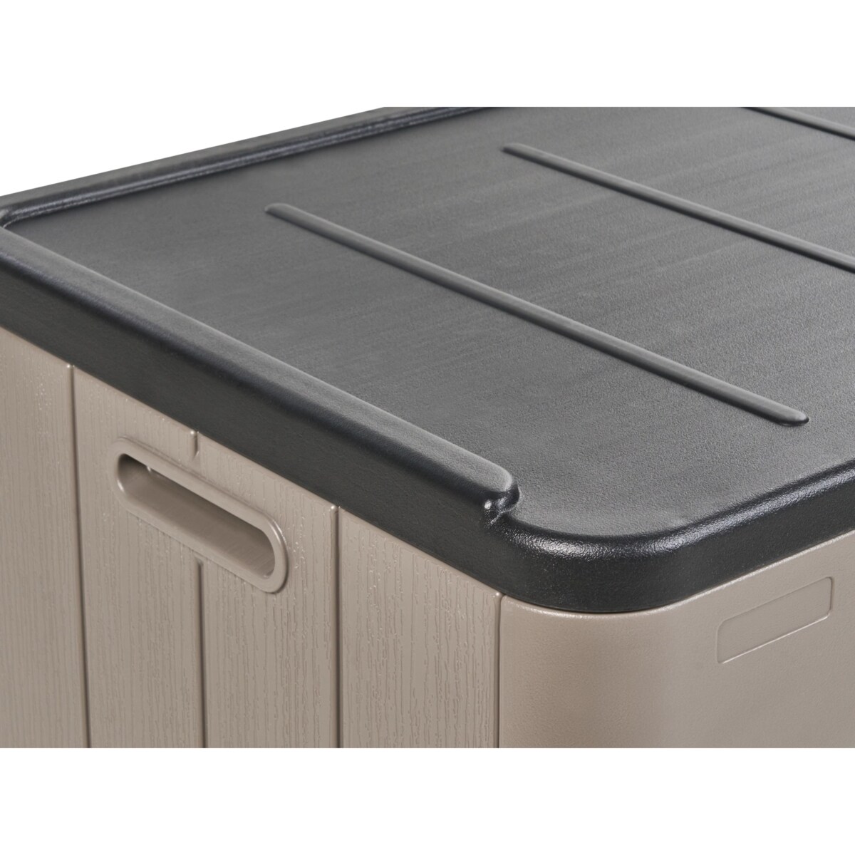 Skrzynia ogrodowa MILIES 116 cm 60 cm Brązowy