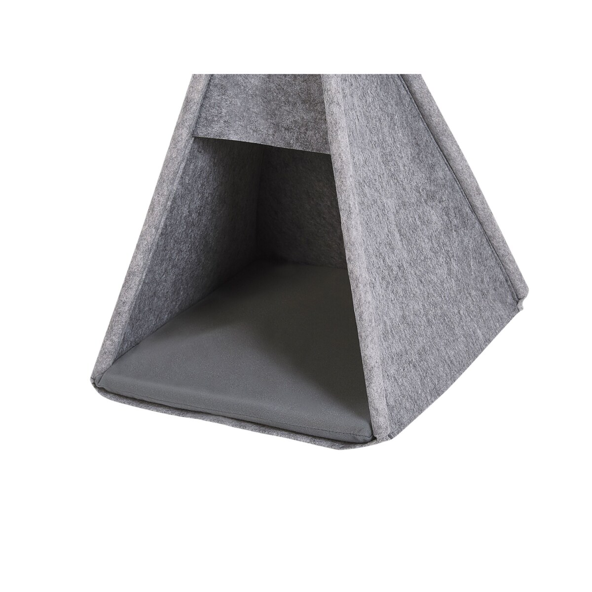 Namiot tipi dla kota 35 x 40 cm szary ULUBEY