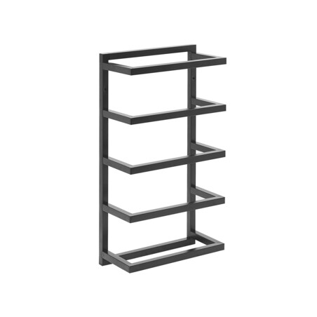 Wieszak na ręczniki 31 x 57 cm czarny CINTRA