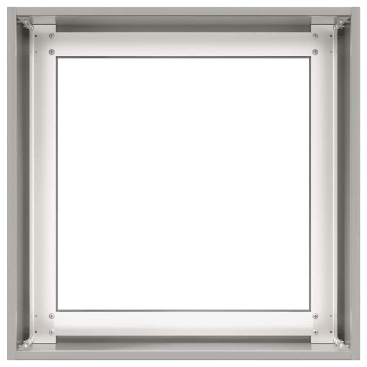 vidaXL Doniczka 40x40x40 cm Stal nierdzewna