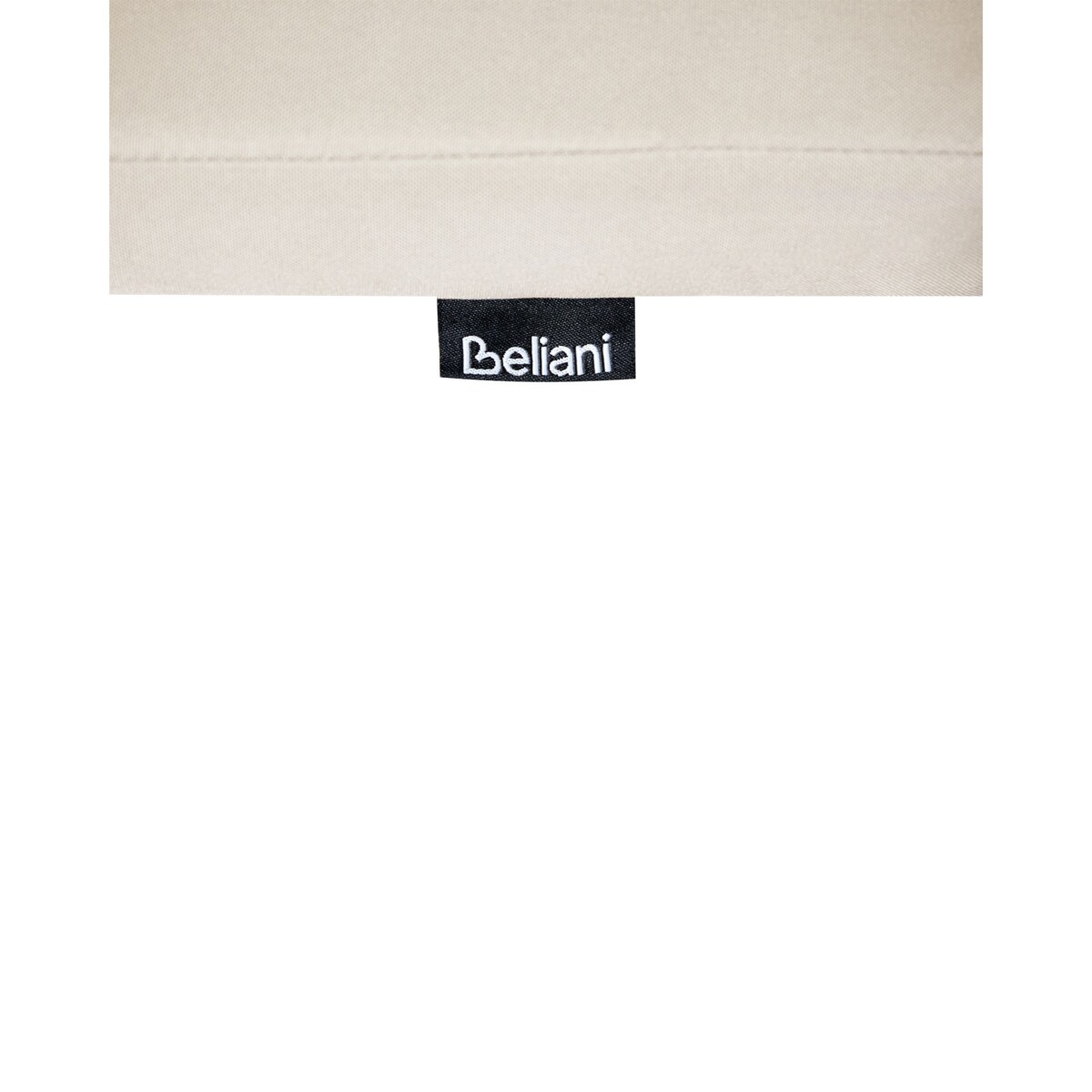 Zestaw 2 krzeseł ogrodowych z poduszkami JAVA PREMIUM Drewno akacjowe Beżowoszary