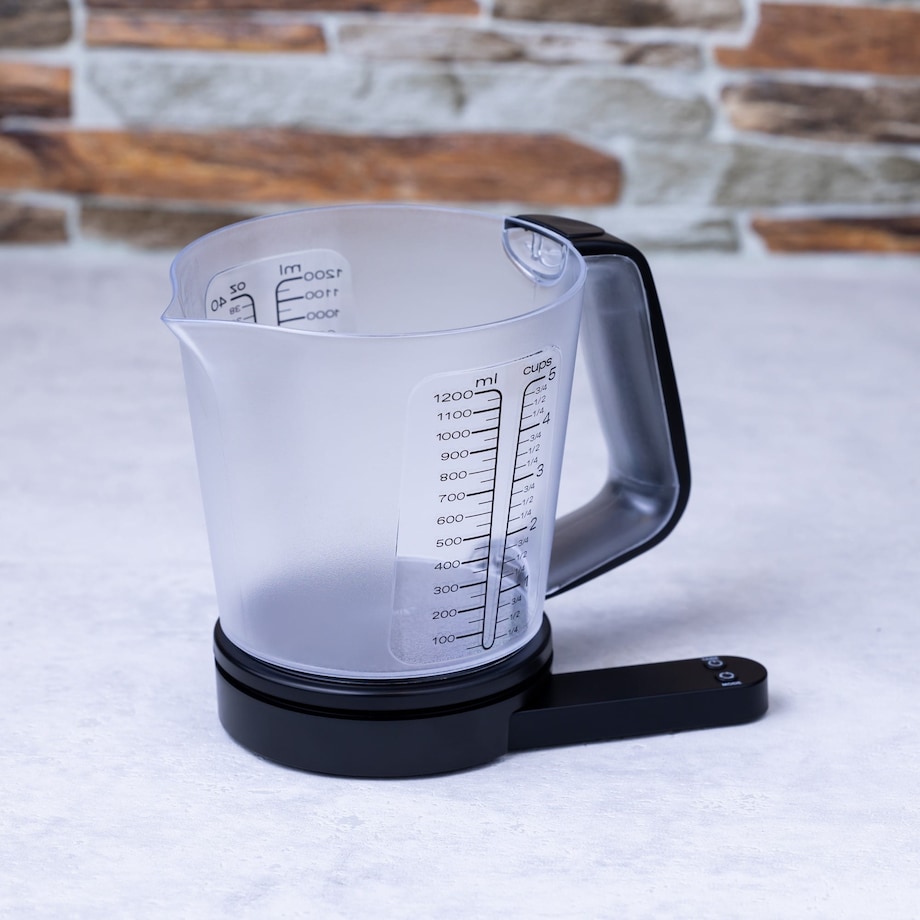 Elektroniczna waga kuchenna z dzbankiem 1200ml 1g 5kg KINGHOFF