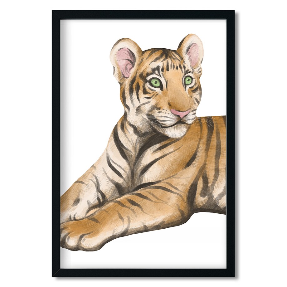 Plakat dla dzieci Tygrys 20x30