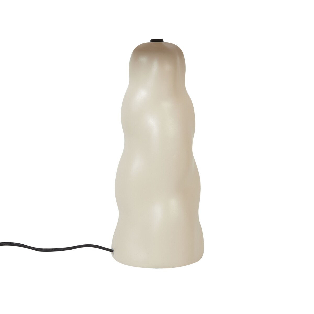 Lampa stołowa ceramiczna beżowa VILAR