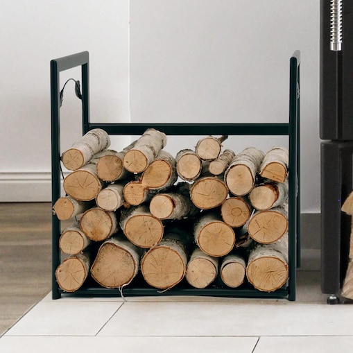 Stojak na drewno KS-24 STOJAK LIŚĆ S z serii KAJA HOME