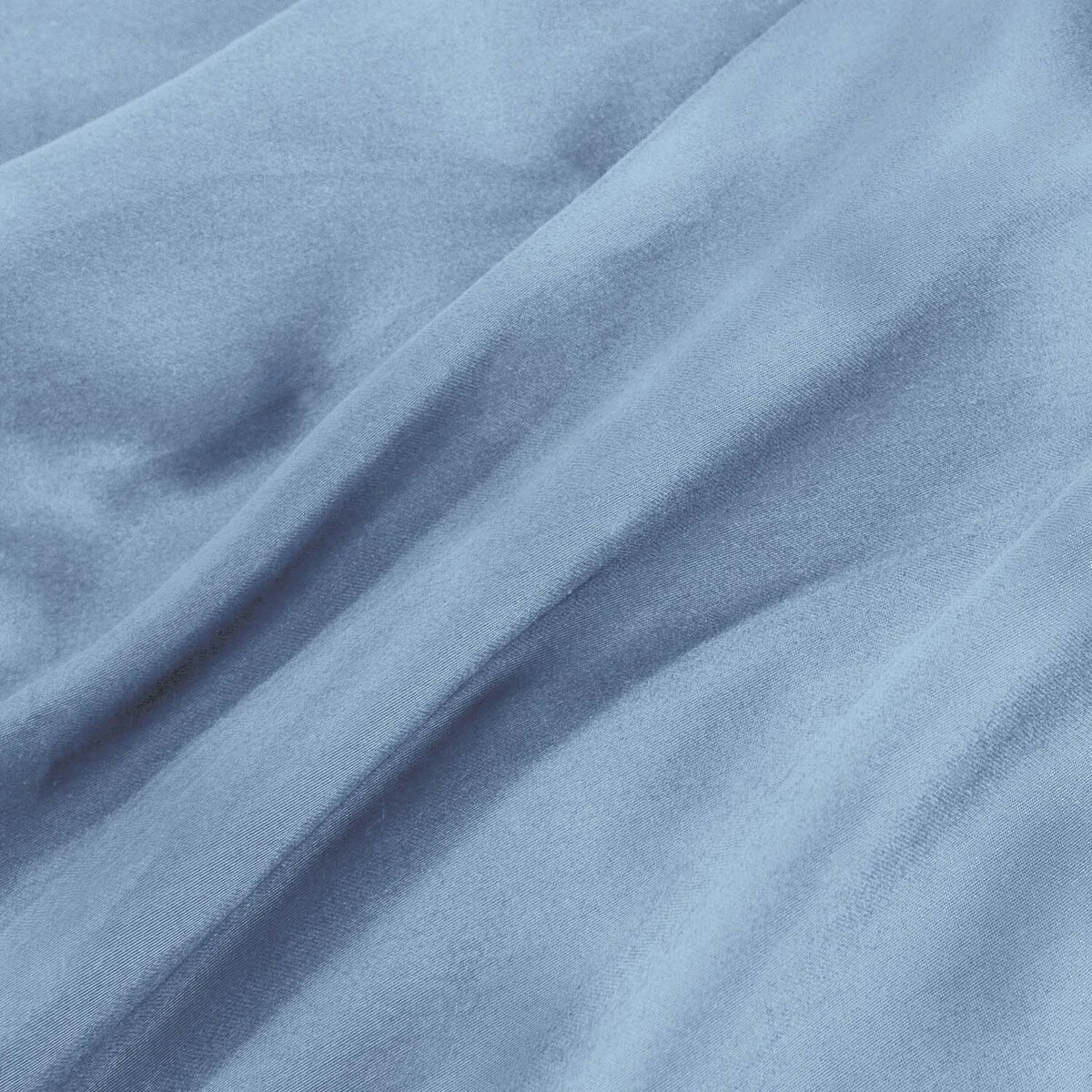 Pościel satyna bawełniana 220x200 kolor niebieski