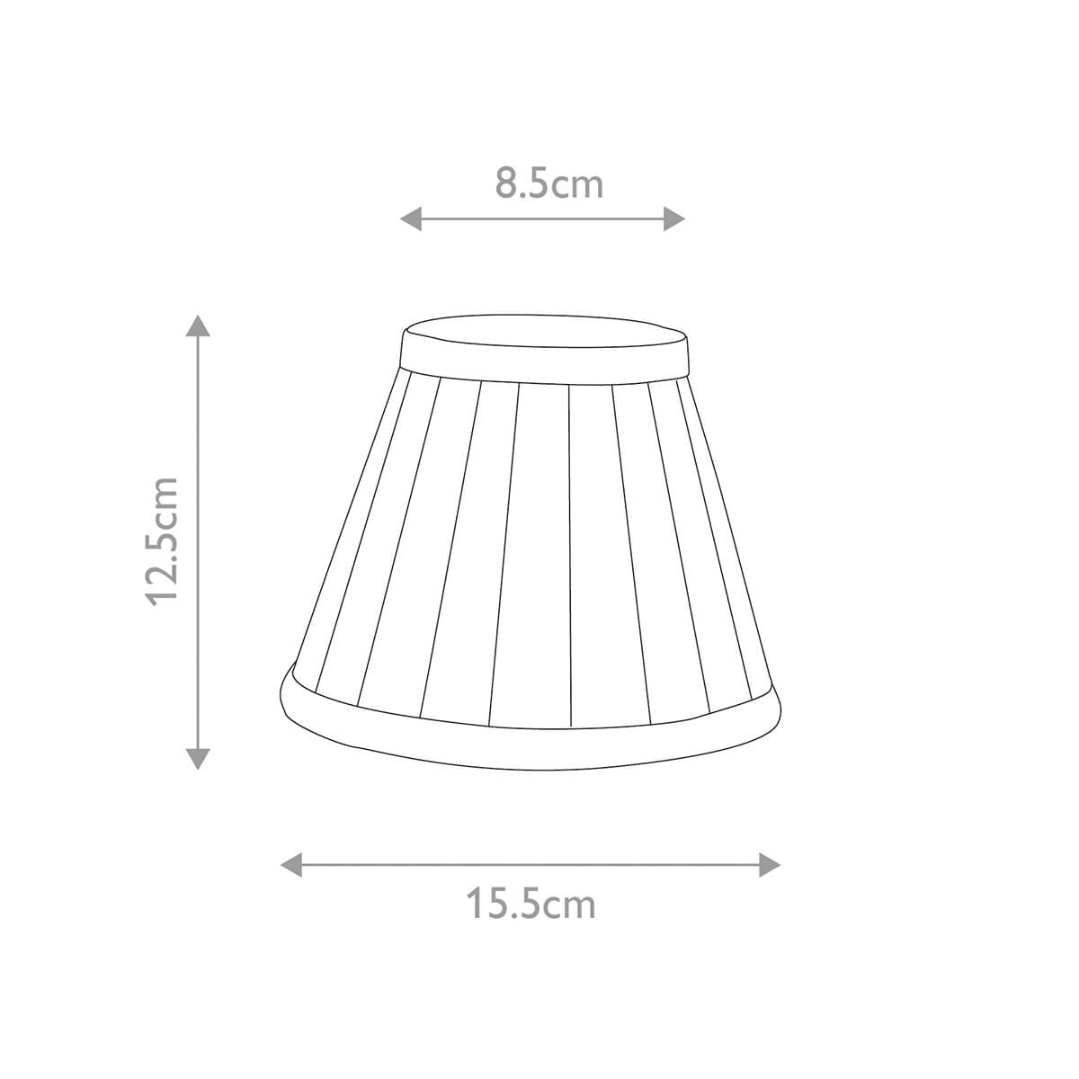 Klosz abażurowy do lampy Clip Shades LS162-BLK Elstead czarny