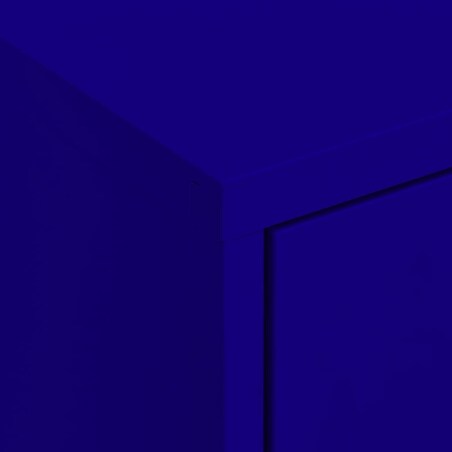 vidaXL Szafka, granatowa, 80x35x101,5 cm, stalowa