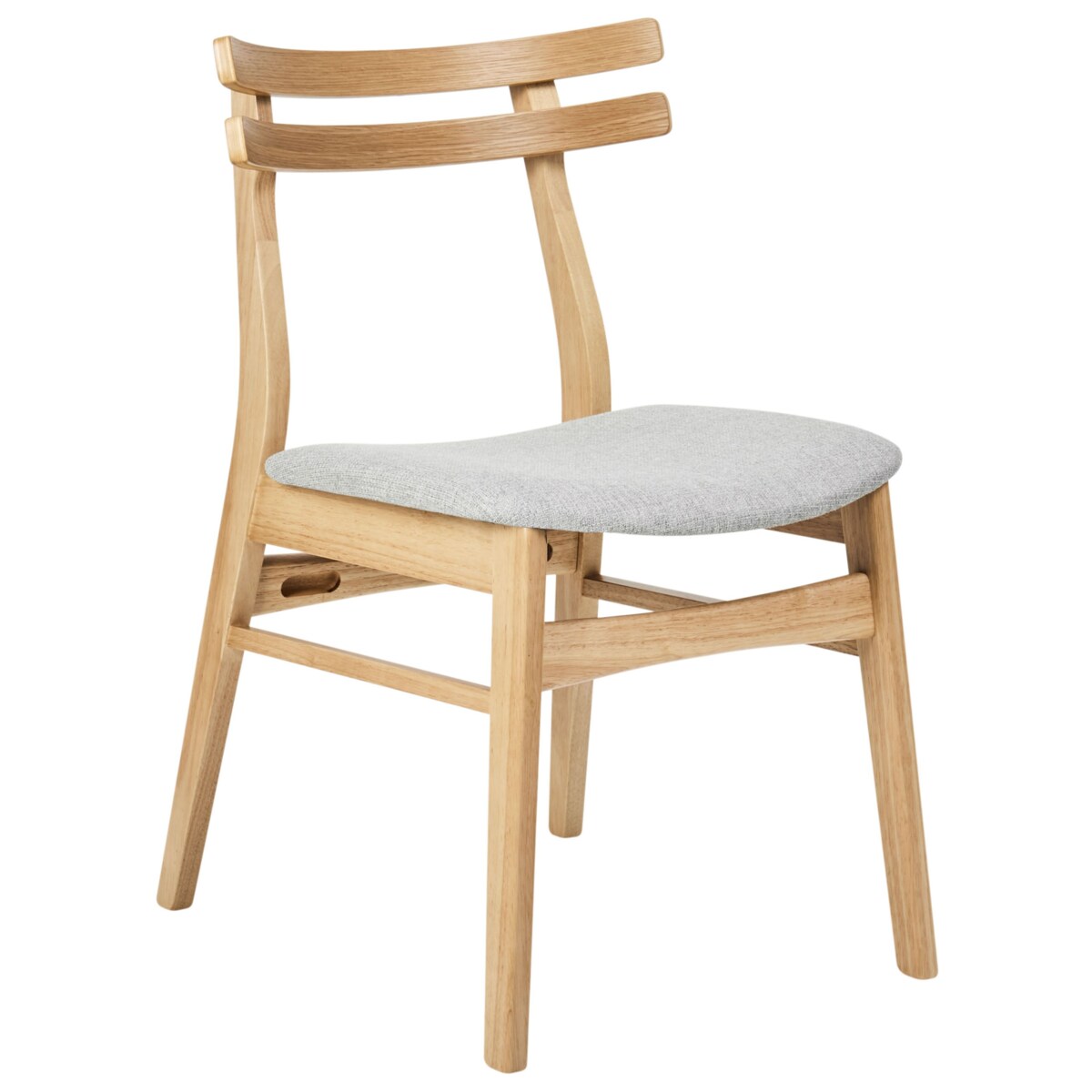 Zestaw 2 krzeseł do jadalni CYNTHIANA Jasnoszary