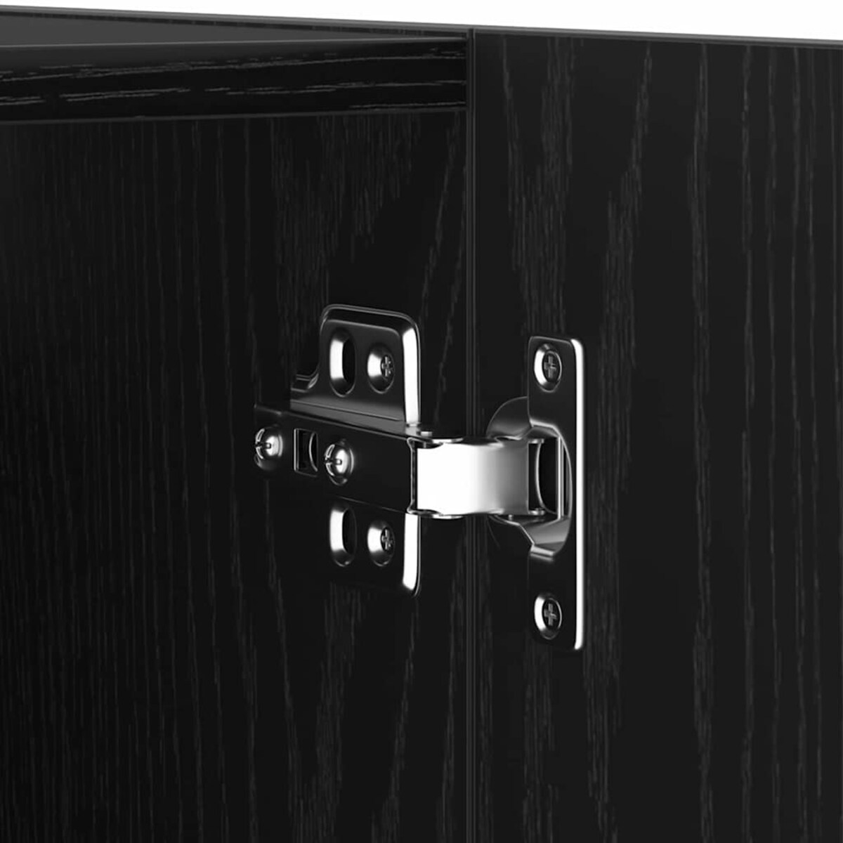 vidaXL Zestaw szafek RTV 3 pcs Czarny dąb 100 x 30 x 30 cm