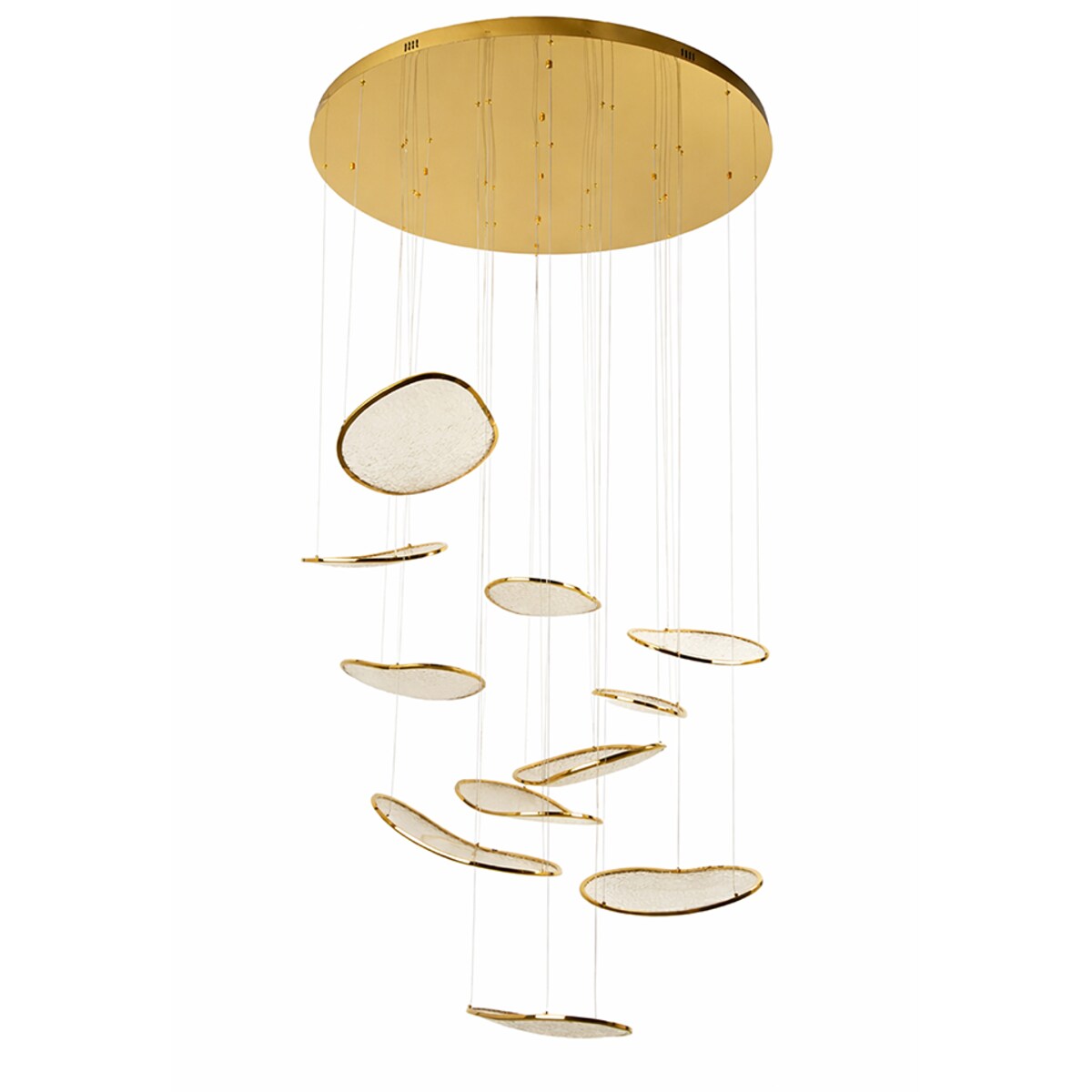 MOOSEE lampa wisząca MEDUSA LED złota