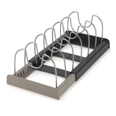 Organizer na garnki i pokrywki rozsuwany DrawerStore, 14.7 x 30.6 x 20.4 cm, Joseph Joseph