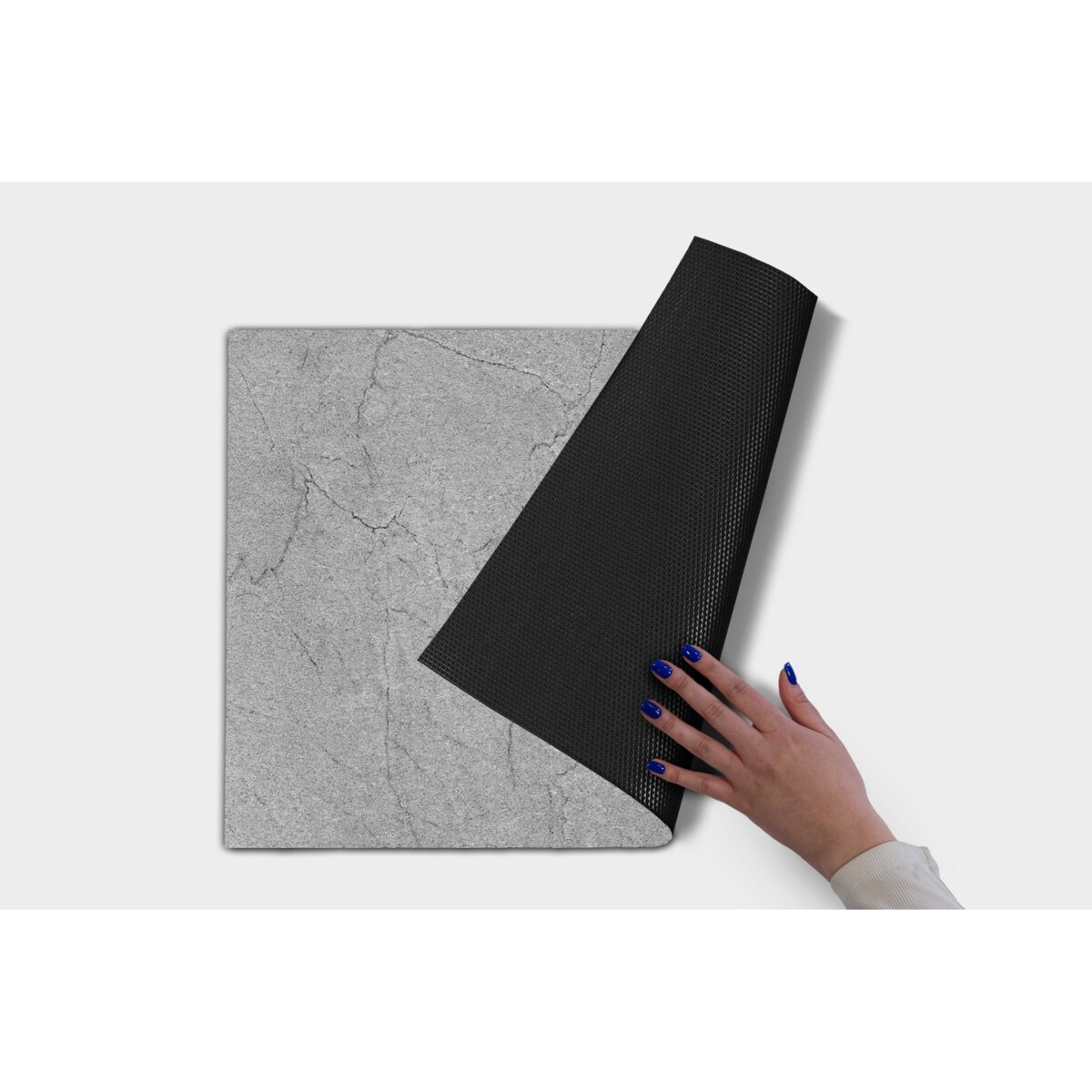 Wycieraczka XXL do wnętrz Szary beton 150x100 cm