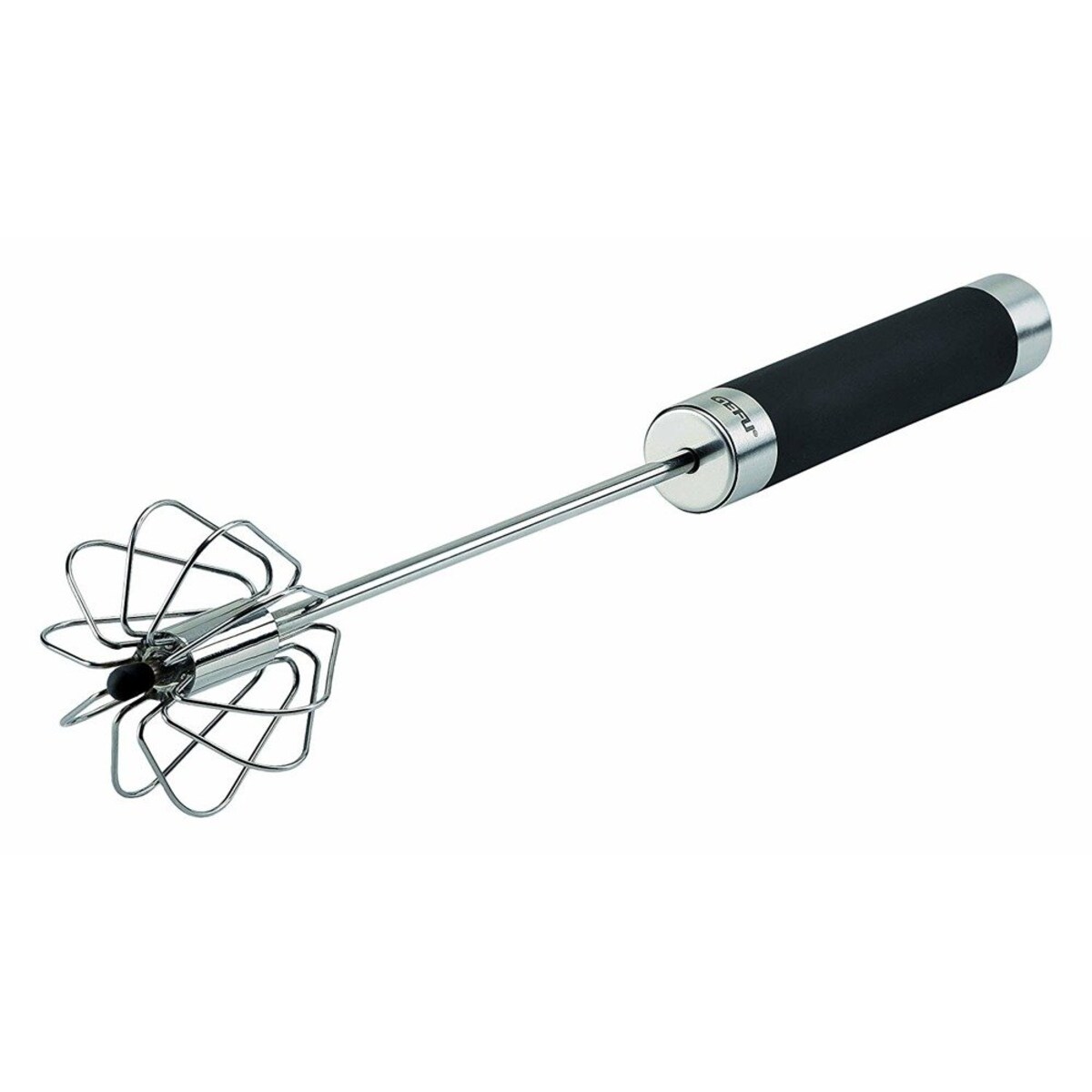 Trzepaczka ze stali nierdzewnej do ubijania piany, wygodna, ręczna ubijaczka do jajek