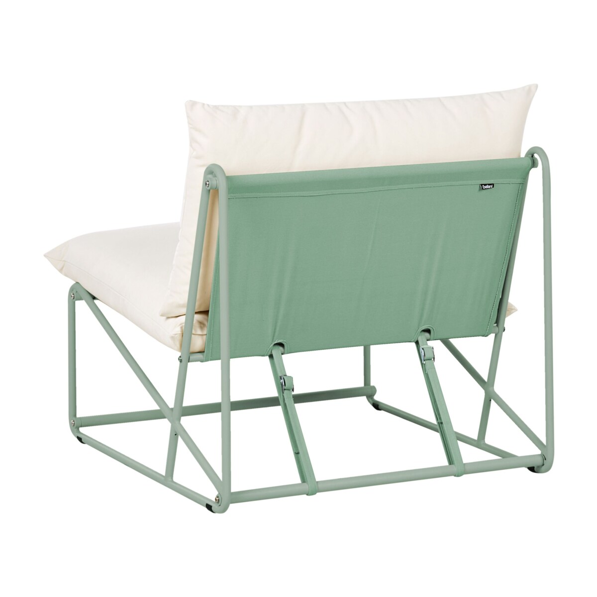 Zestaw ogrodowy dla 3 osób PICO Metal Zielony