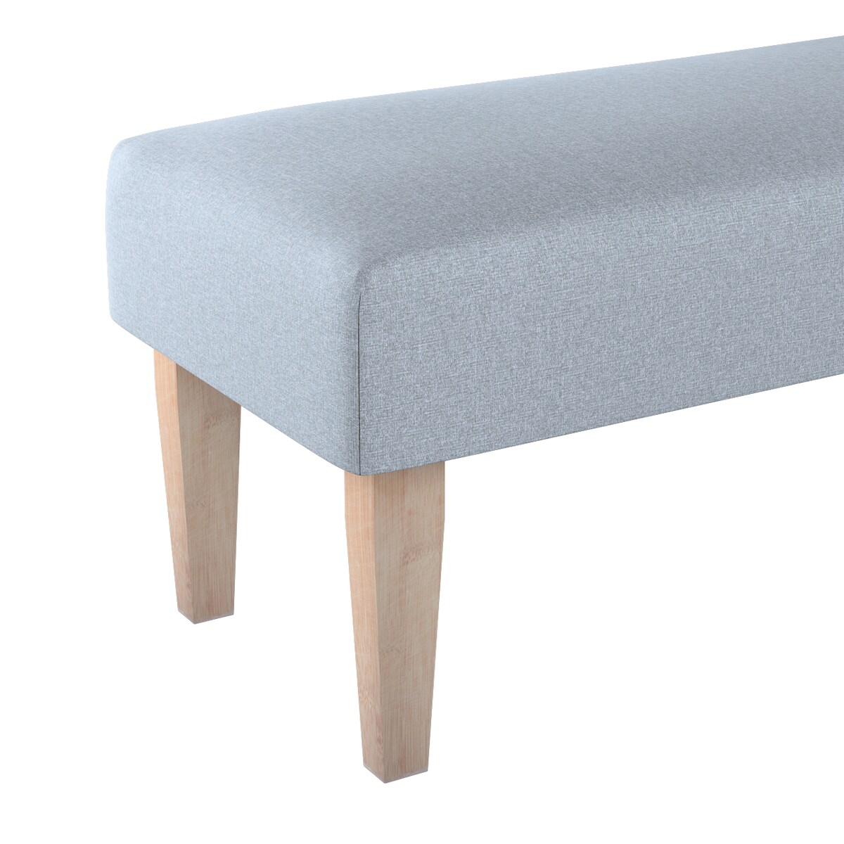 Ławka, błękitny melanż, 100 x 40 x 40 cm, Amsterdam