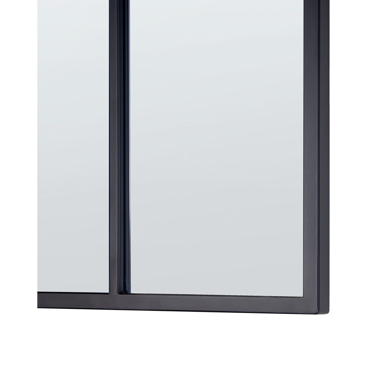Lustro ścienne CAMON 38 cm 132 cm Metal Czarny