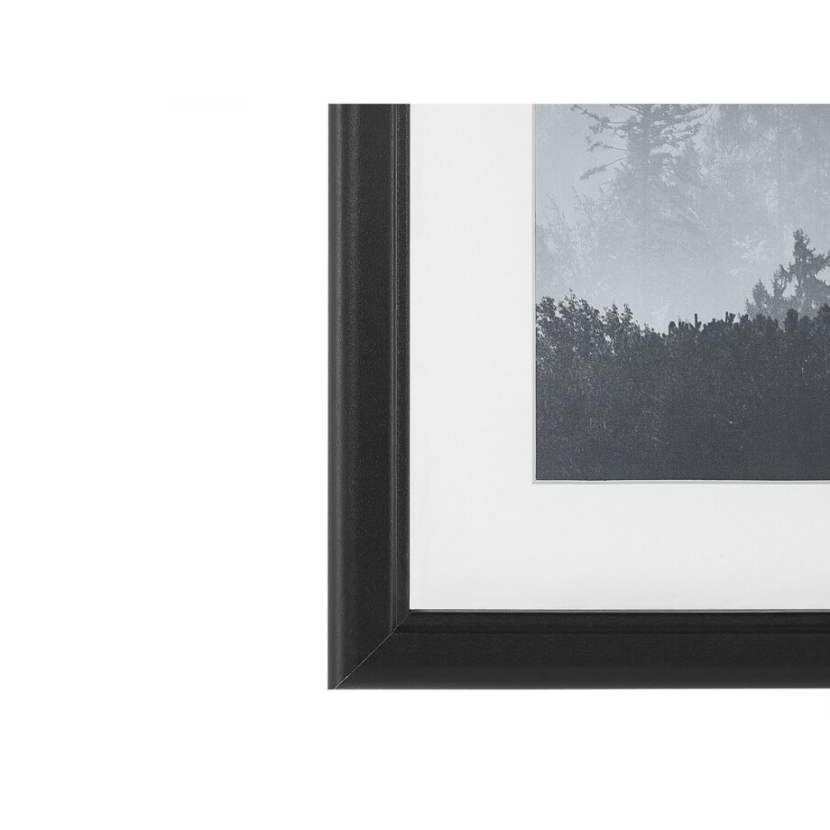 Galeria ścienna krajobrazy 6 ramek czarna ZINIARE