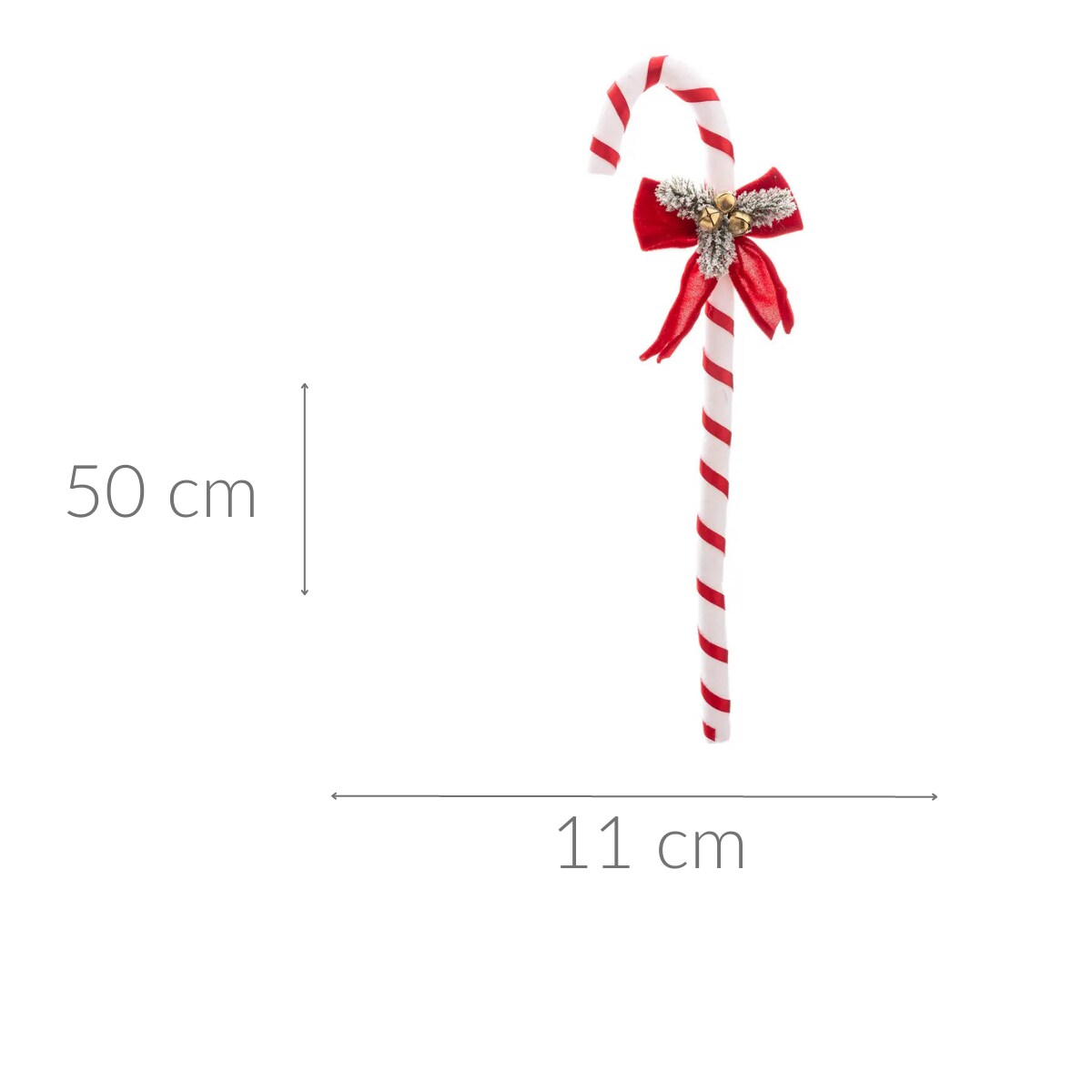 Ozdoba świąteczna Laska cukrowa, 50 cm