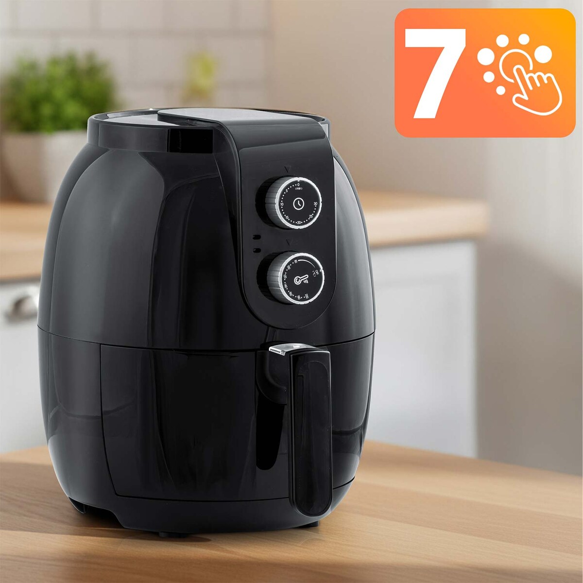 Frytkownica beztłuszczowa AIR FRYER mocna 3.6l Berdsen