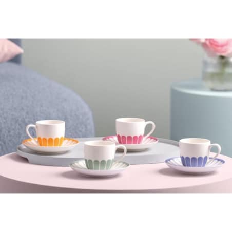 Filiżanka do kawy (żółta) Fleur Villeroy & Boch