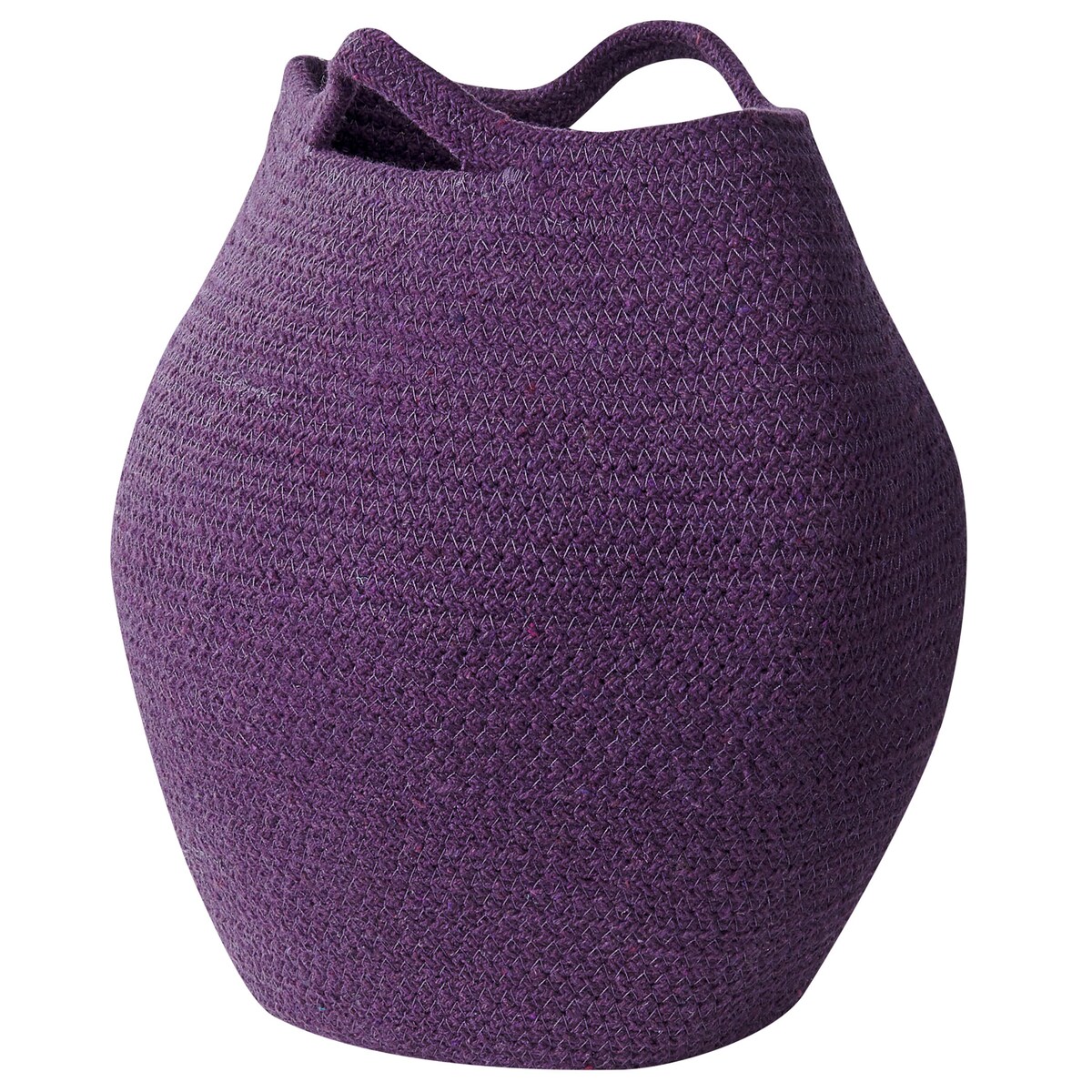 Zestaw 2 koszy PANJGUR Bawełna Purpurowy