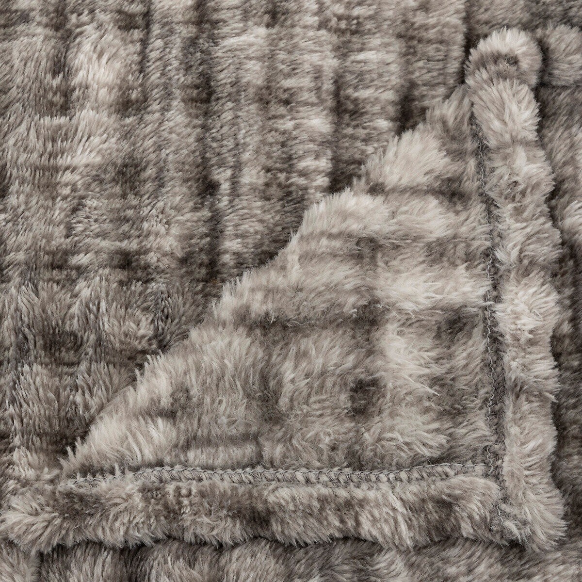 Pled 125x150 cm SELATU szary