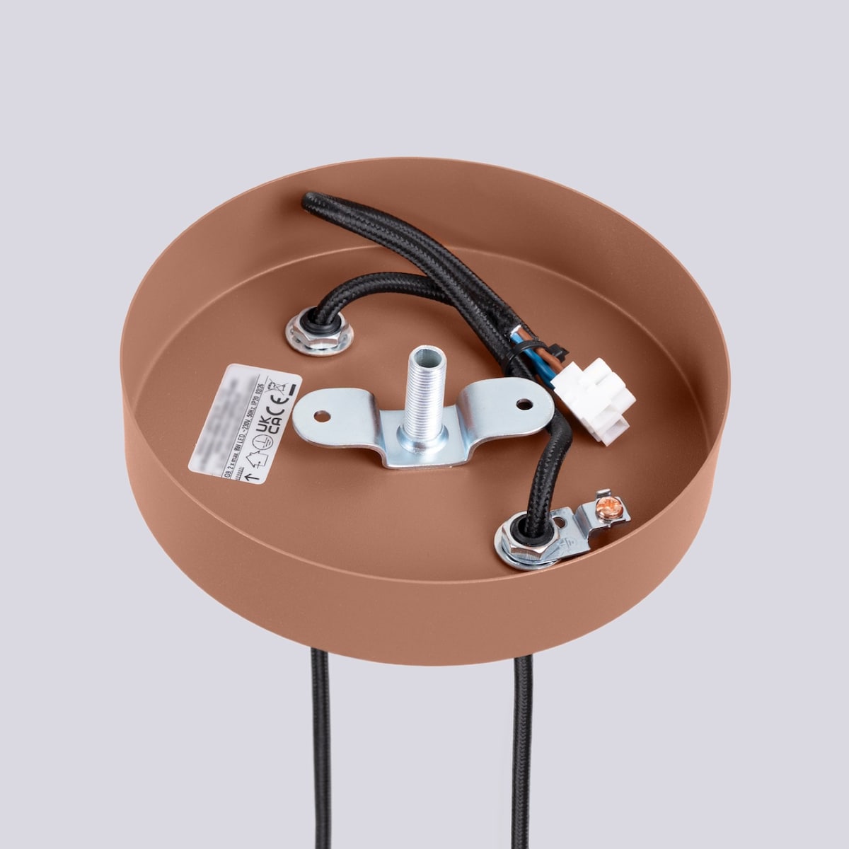 Lampa wisząca HALO 2P mocca