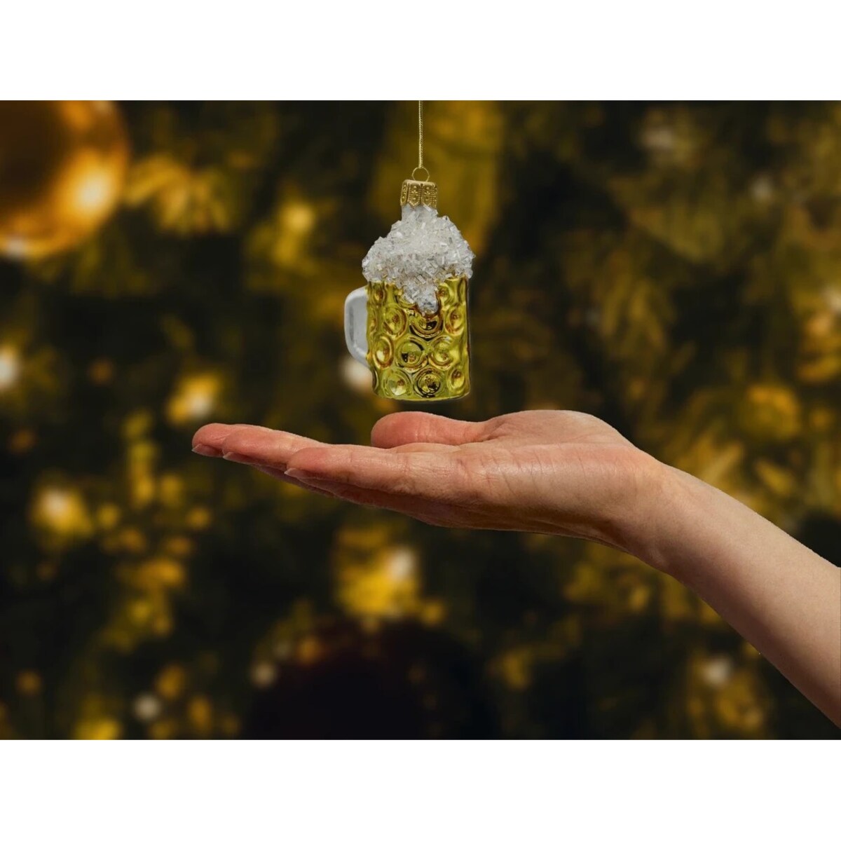 Bombka choinkowa: Piwko w kuflu