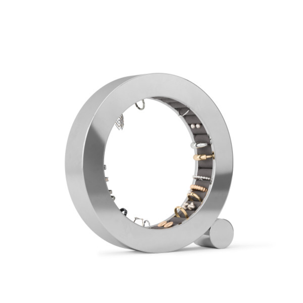 UMBRA organizer na biżuterię FERRIS chrom