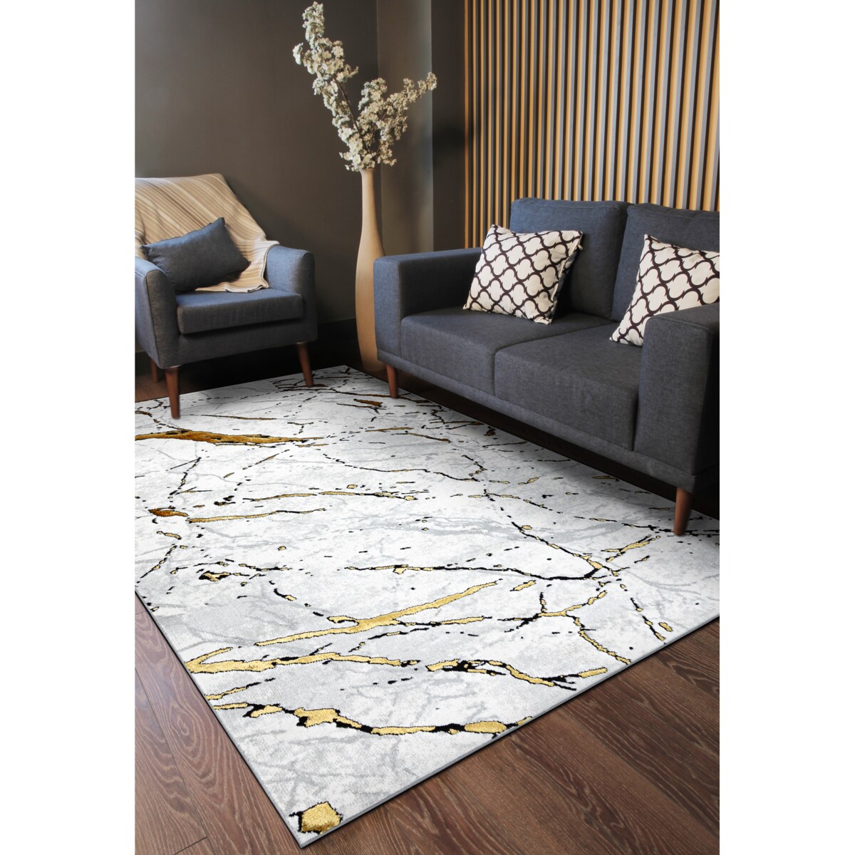 Dywan ALLURE 1963 Marmur - Strukturalny, 140x190 cm