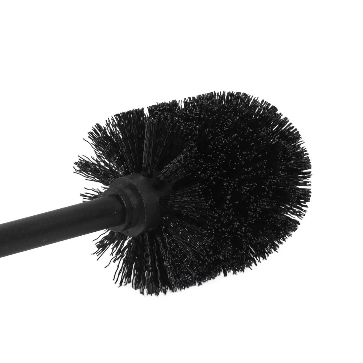 Szczotka WC ZETRU, z bambusowym wieczkiem