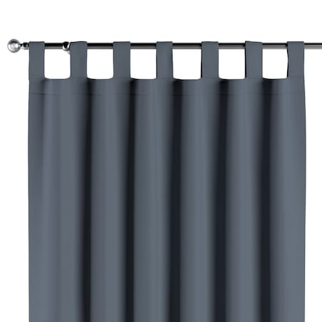 Zasłona na szelkach 1 szt. 130x260 grafitowy szary