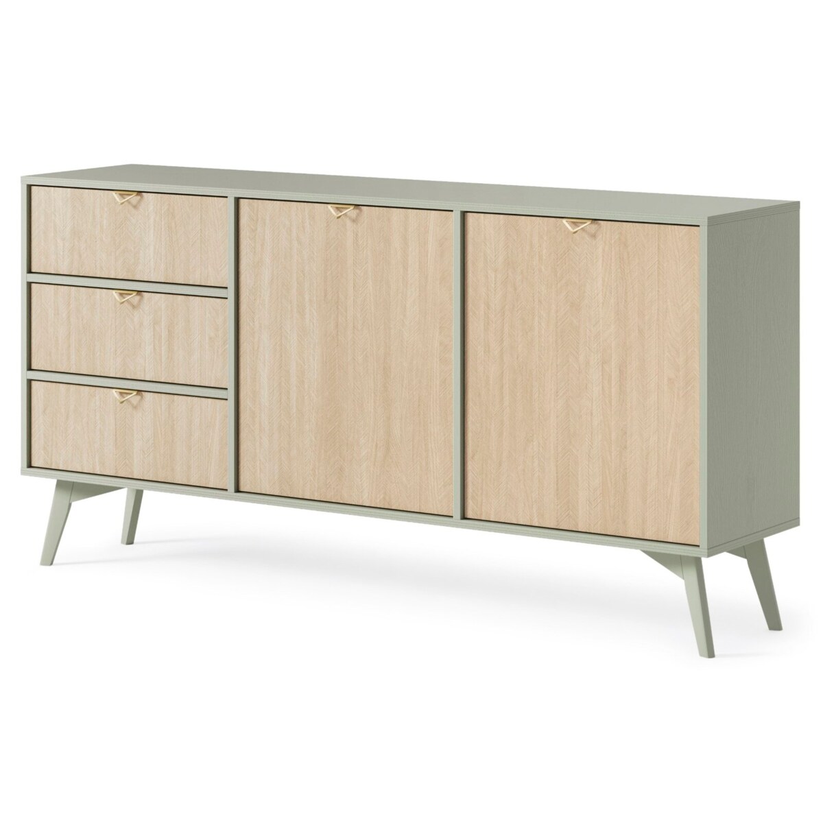 Komoda Sage 3 szuflady, 2 szafki