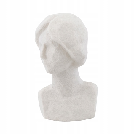 FIGURKA GŁOWA mężczyzna PORCELANOWA