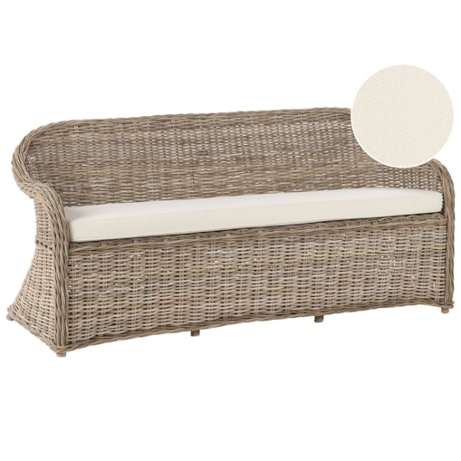 Sofa trzyosobowa SUSUA Rattan Naturalny