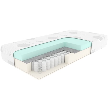 Materac MEDICO termoelastyczny Silver Plus H2 160x200