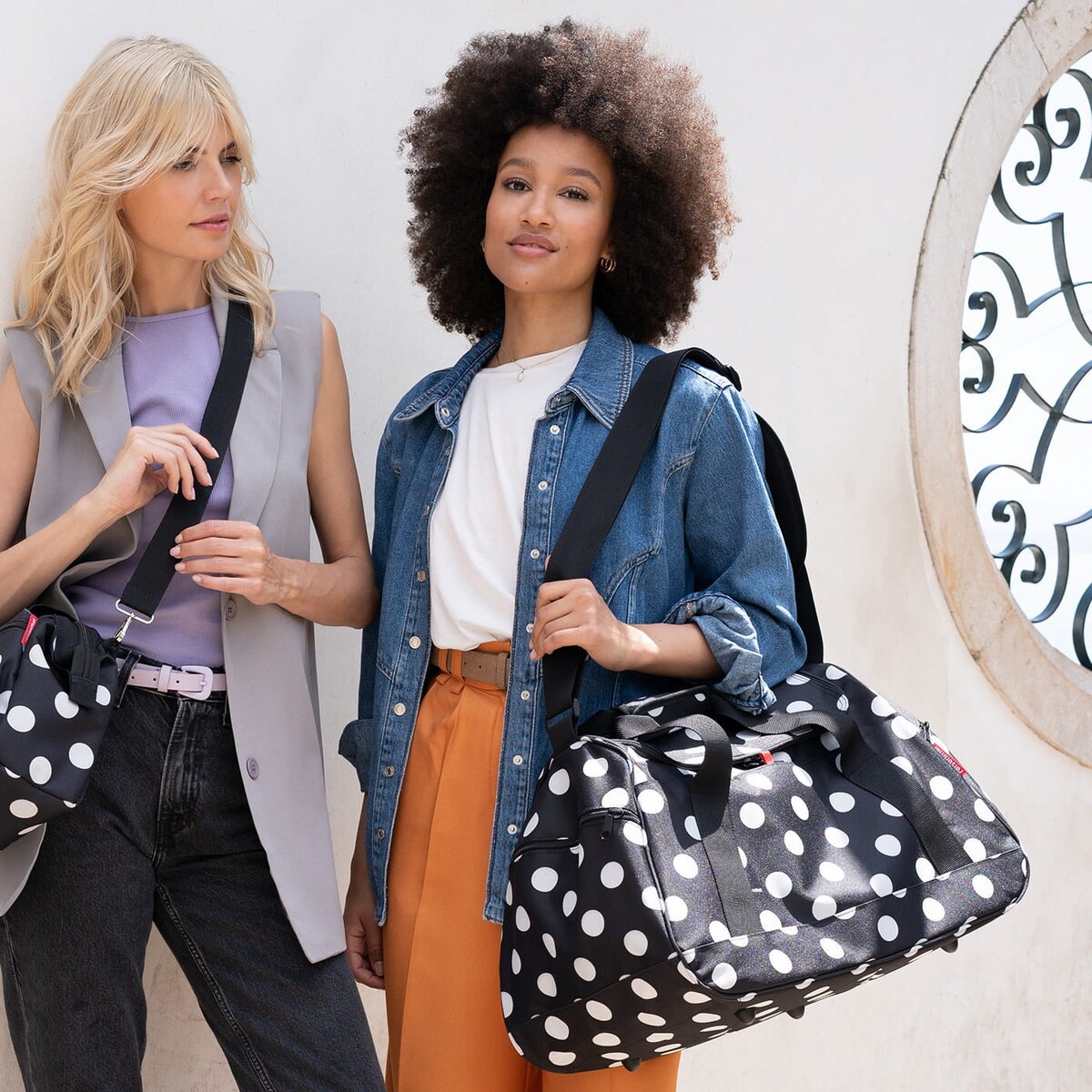 Torba ACTIVITYBAG, dots white