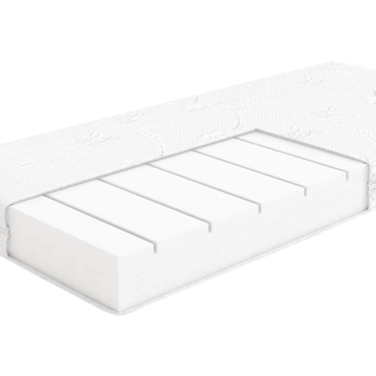 Materac dziecięcy Hilding DOBRANOCKA 80x180 do łóżeczka pokrowiec LOTUS