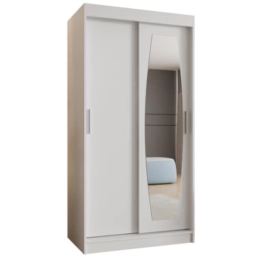 Szafa przesuwna ROSSA 100 biały