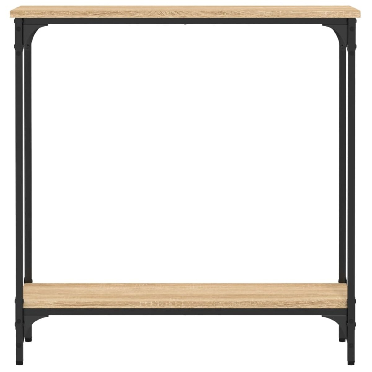 vidaXL Stolik konsolowy Sonoma Oak 75x22,5x75 cm Drewno konstrukcyjne