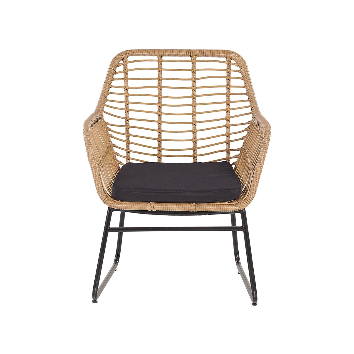 Zestaw ogrodowy ze stolikiem dla 4 osób MINORI Technorattan Beżowy