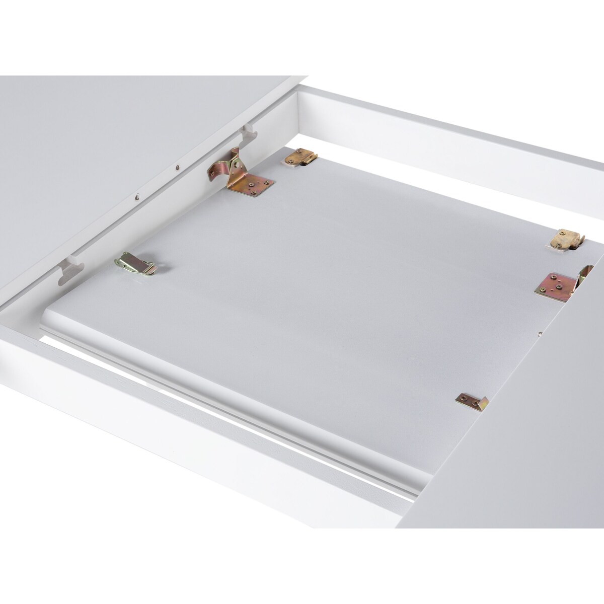 Stół do jadalni rozkładany 150/195 x 90 cm biały SANFORD