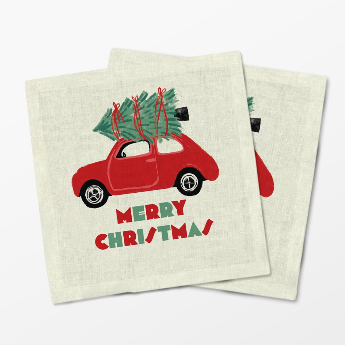 Serwetki świąteczne - Merry Christmas (2 szt.)