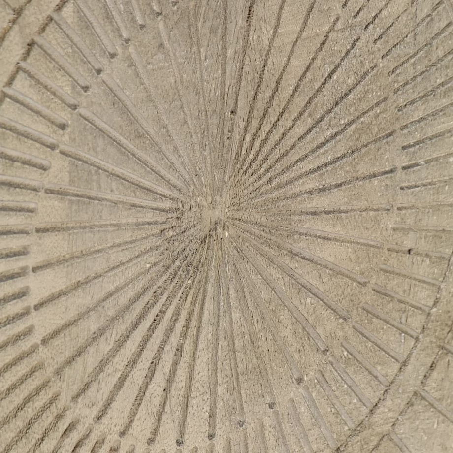 vidaXL Szafka nocna, 40x30x50 cm, lite drewno mango i żelazo