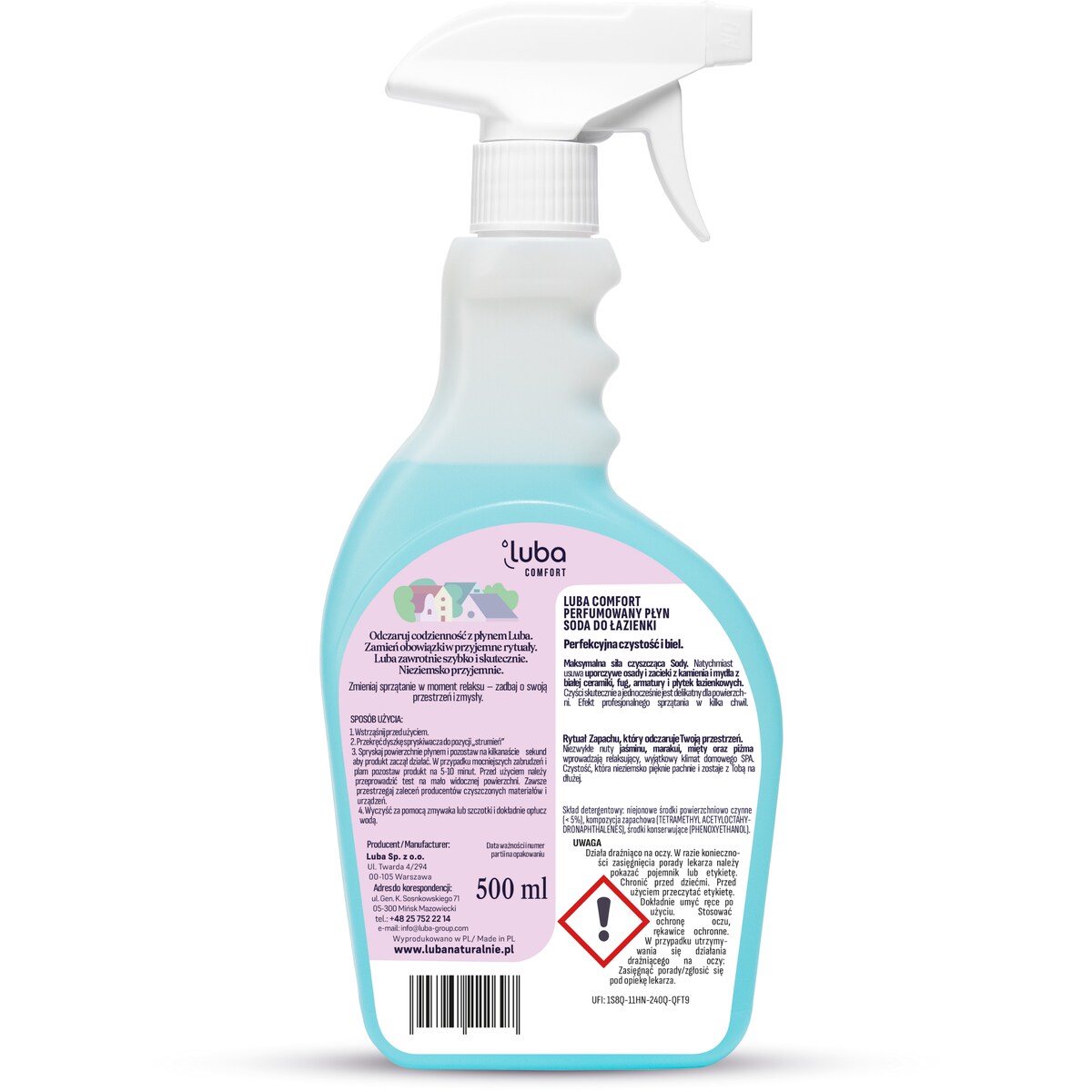 Comfort Perfumowany płyn SODA do Łazienki 500ml