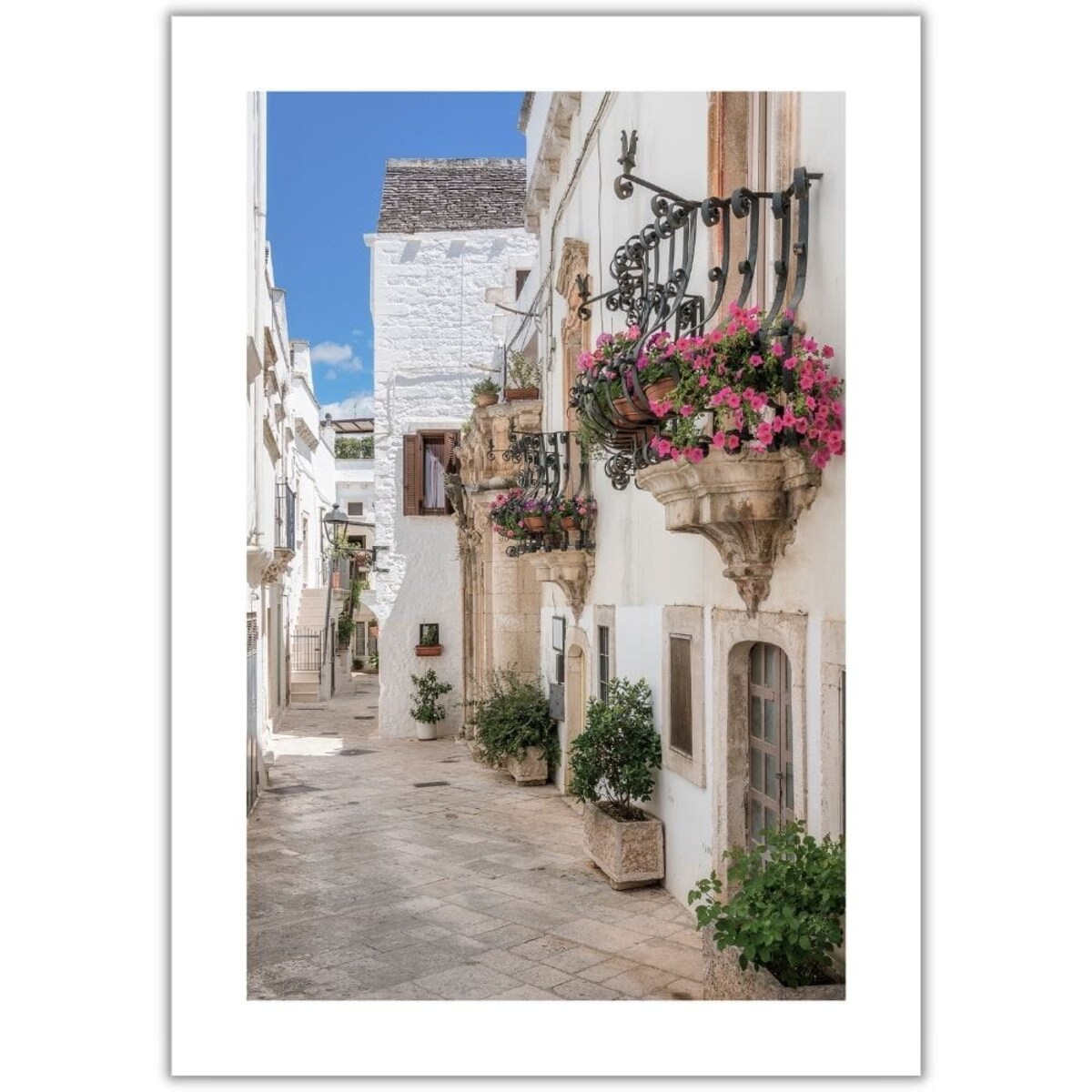 plakat locorotondo apulia włochy 50x70