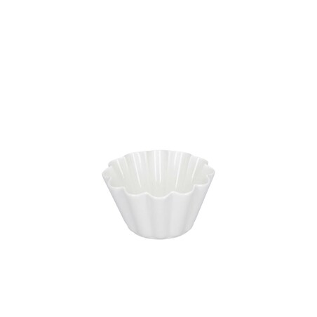 Zestaw 6 małych miseczek Arezzo - Biały, 9 cm