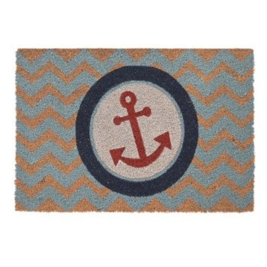 Wycieraczka kokosowa 60x40x1,5 cm BANDARI kotwica